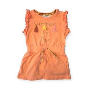 Dutch Brand “Dirkje” VGUC “Summer Of Love” Cotton Dress. 6 Months